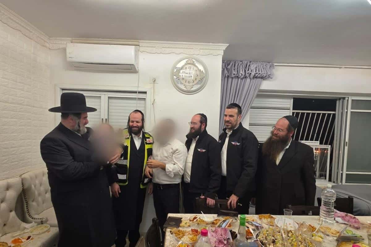 בגלל זה הצלה נפגשו עם המשפחה של התינוק שהצילו את חייו